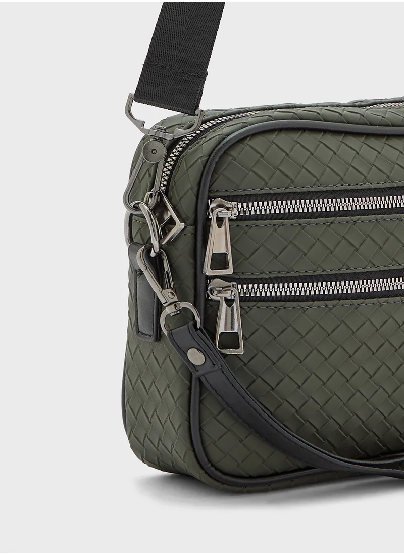 Robert Wood Casual Crossbody Messenger Bag