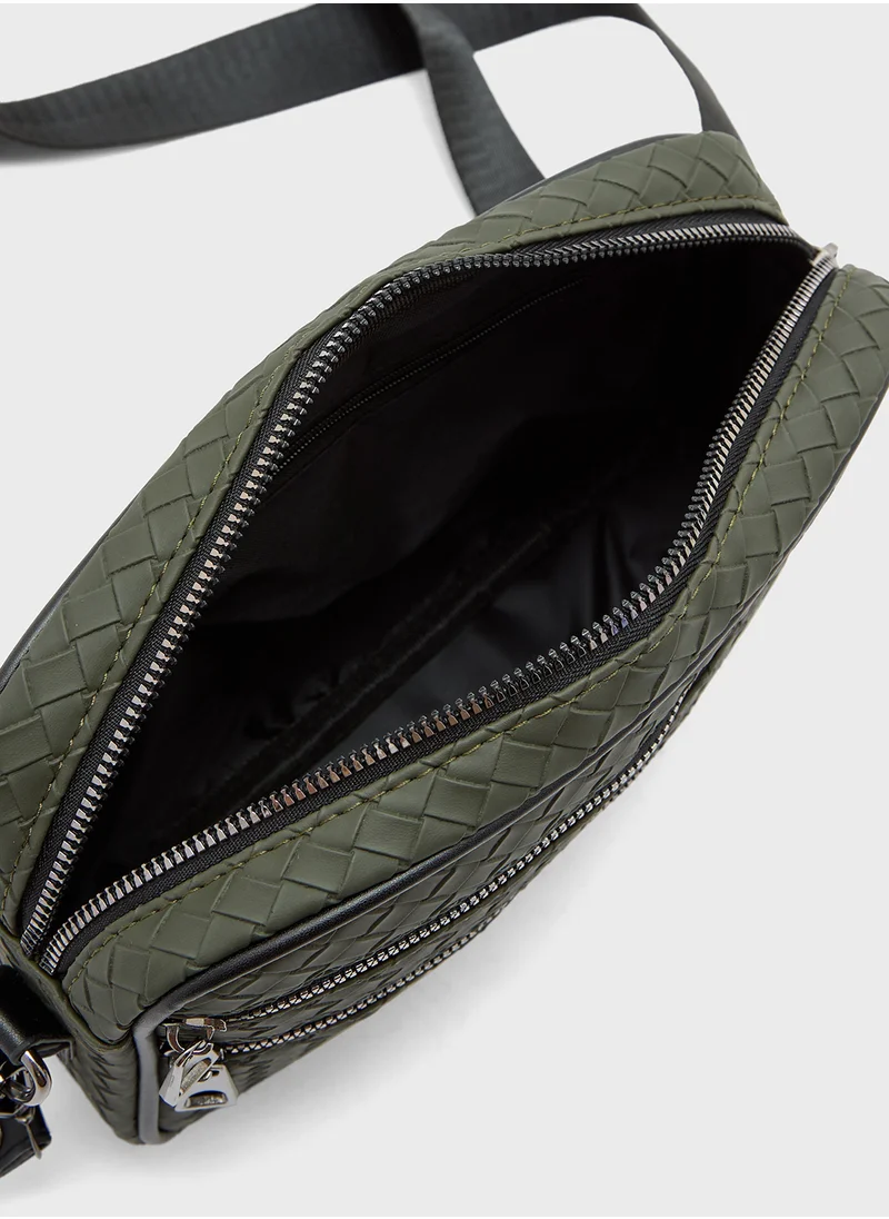 Robert Wood Casual Crossbody Messenger Bag