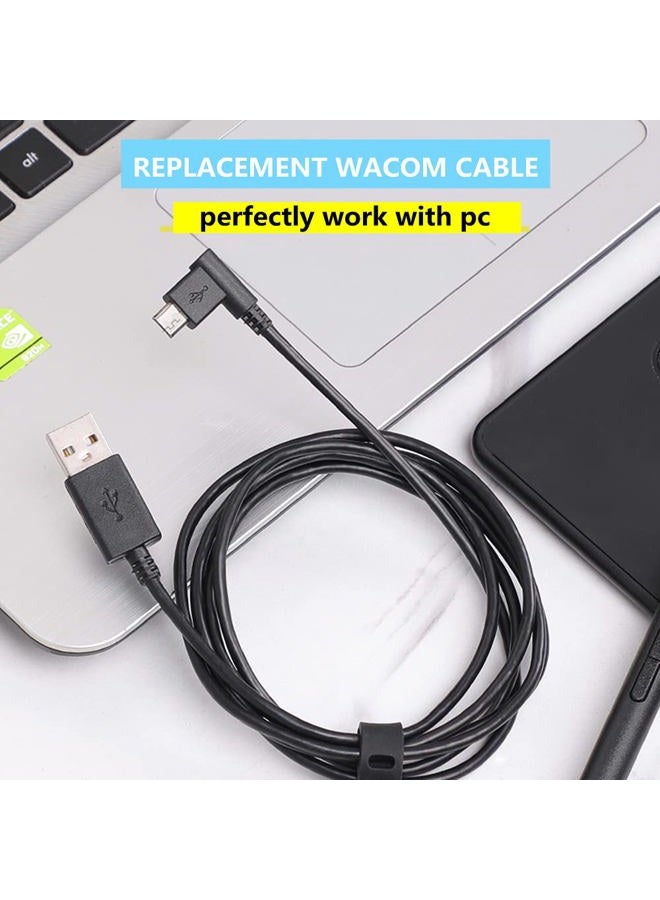 Koffmon Micro USB Data Sync Fast Charging Cable Cord Compatible with Wacom Intuos CTH490 CTH690 and Wacom Bamboo CTL472 CTL672 CTL4100 CTL610(1.5m) - Image 2