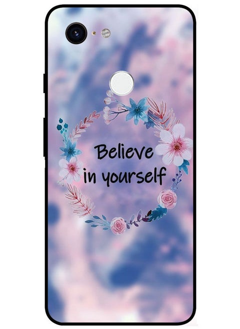 Protective Case Cover For Google Pixel 3 XL Smart Series Printed Protective Case Cover for Google Pixel 3 XL Believe In Yourself
