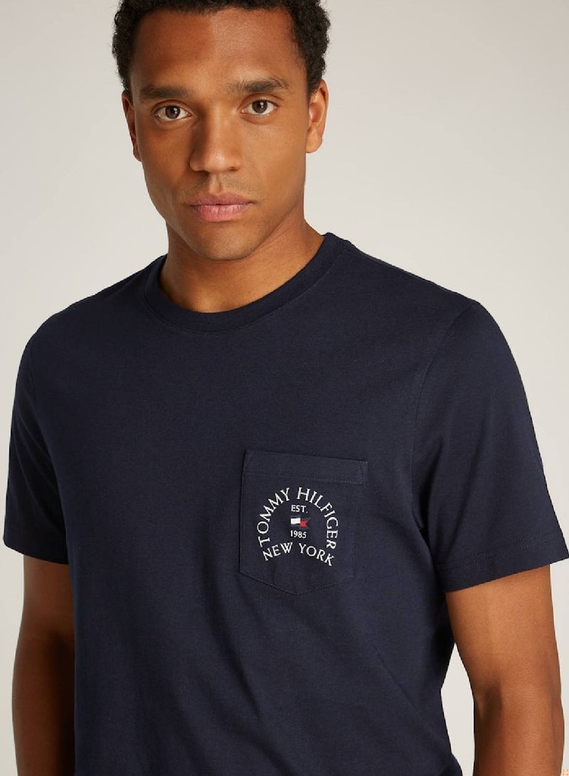 TOMMY HILFIGER Arch Pocket T-Shirt - Image 3