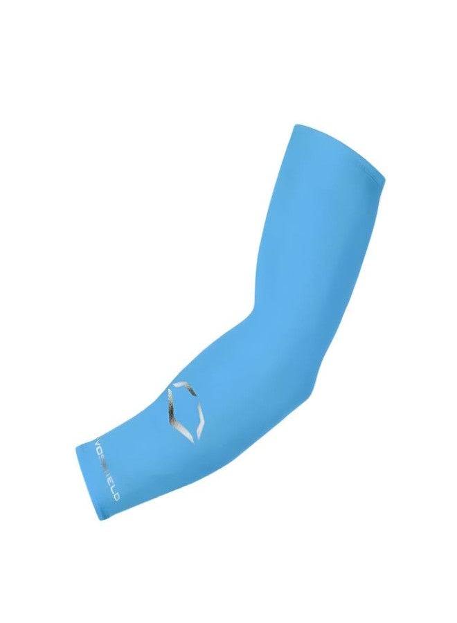 EvoShield Youth Solid Compression Arm Sleeve- Victory Blue
