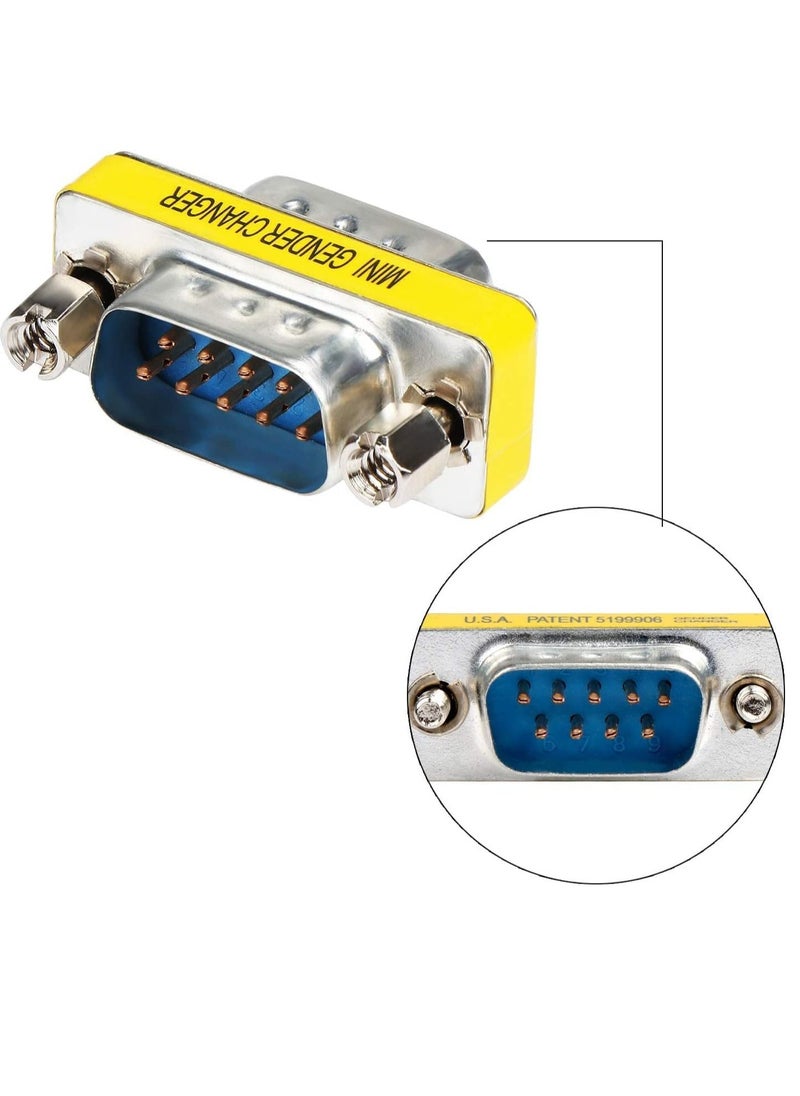 DB9 Serial Cable Gender Changer Coupler Adapter (20 Pack, Male to Male) - pzsku/Z09AA9E99AF9353D67CBFZ/45/_/1671002180/362b05c7-8567-4c6c-8161-6e2c0a4c4bb7