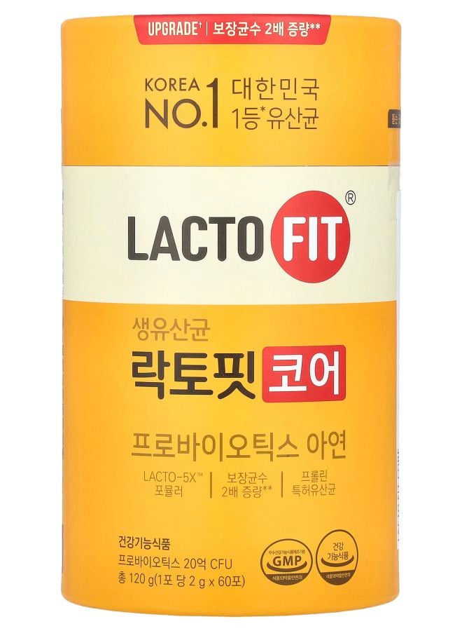 Lacto-fit Probiotic Core 60 Sticks (2 g) Each 
