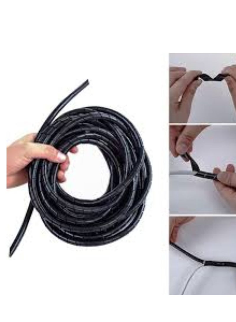 KNP KNP Black Spiral Cable Wrap 19 MM - Image 2