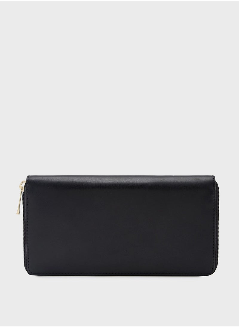 CAPRESE CAPRESE-Shanaya Zip Around Wallet Large Black  - Image 4