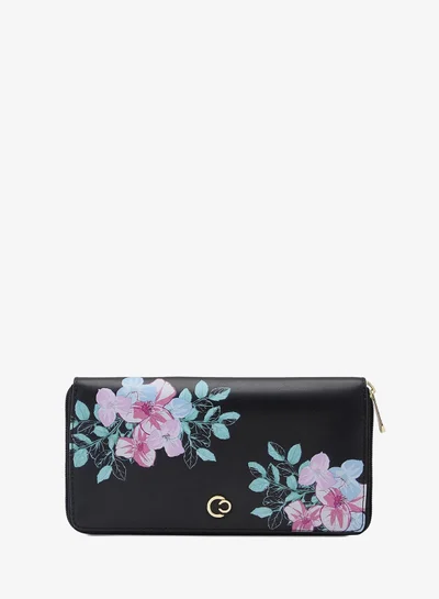 CAPRESE CAPRESE-Shanaya Zip Around Wallet Large Black