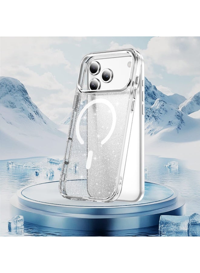 Crystal Magnetic Ring Case Compatible with iPhone 16 Pro Max - Image 2