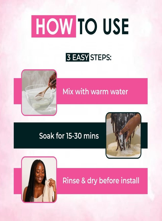 إشا مجموعة إيشا للتخلص من السموم - مناديل للشعر وفروة الرأس + بودرة ديتوكس غير معطرة - تنظيف فروة الرأس والعناية بالتراكمات للشعر المضفر، والشعر المستعار، ووصلات الشعر، والتسريحات الواقية - Image 5