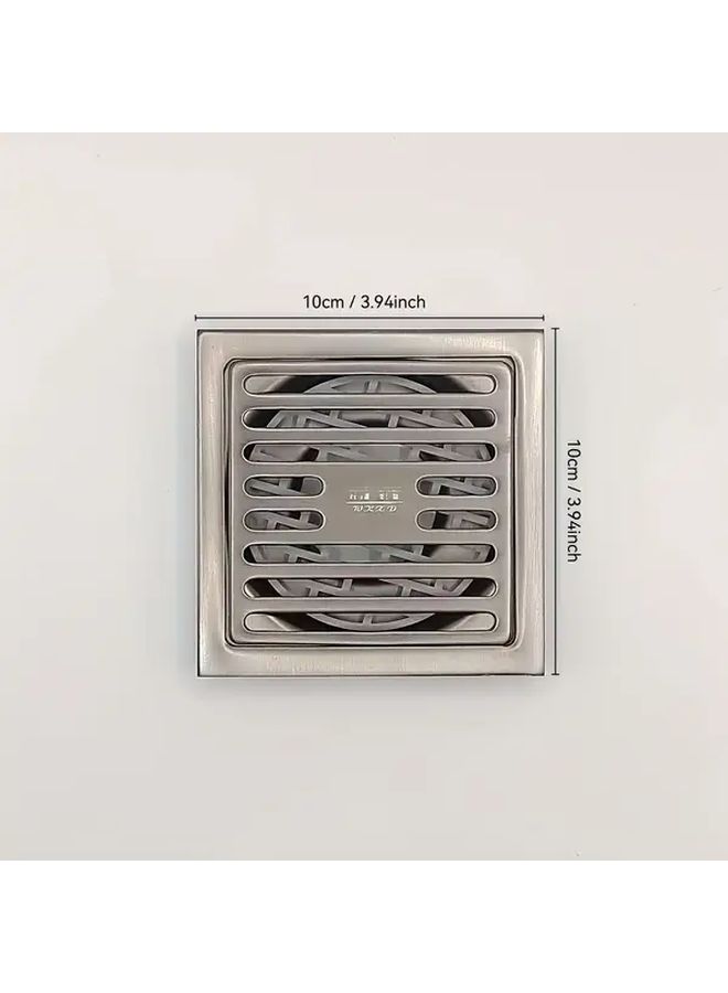 1 Thickened Stainless Steel Drain Cover Odor Resistant Quick Mesh Drain - Image 3
