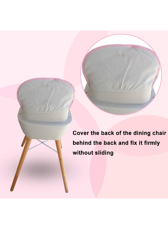 Kocpudu High Chair Pad, High Chair Cushion, Seat Cushion Breathable Pad, Cute Pattern,Comfortable Seat Belt Design, Soft and Comfortable, Baby Sits More Comfortable (Pink Animal Pattern) - Image 2
