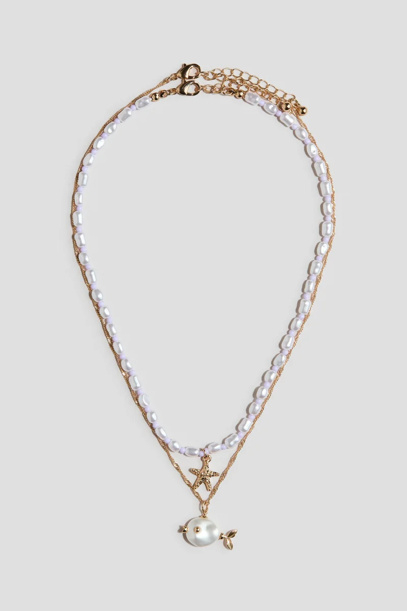 H&M 2-pack necklaces