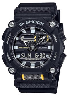 Casio Men's Watch G-Shock Digital Analog Black Dial Resin