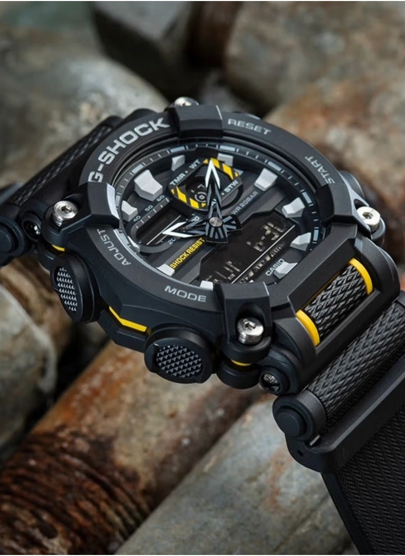 CASIO - Casio Men's Watch G-Shock Digital Analog Black Dial Resin - Image 1