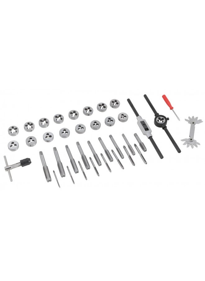 Performance Tool Performance Tool W4002DB 40-Piece Metric Tap And Die Set | Coarse and Fine Threads | Essential Threading Rethreading Tool Kit with Accessories and Storage Case  - Image 3