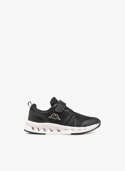 Kappa Girls' Logo Print Sports Shoes with Hook and Loop Closure