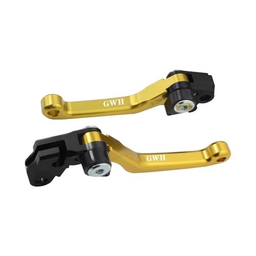 Adsspro Motorcycle Foldable Brake Clutch Lever Handle CNC Aluminum Pivot for RM125 RM250 RM 125 250 1996 1997 1998 1999 2000 2001 2002 2003 9603 Dirt Pit Bike - Image 1