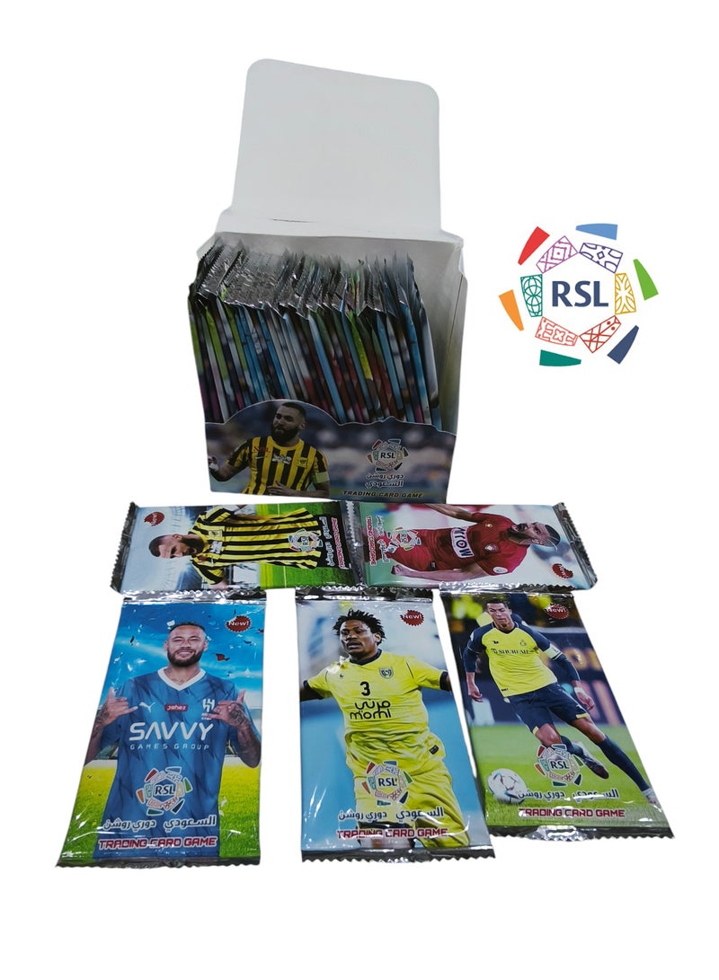 RSL A Box of 288 Football Players Cards