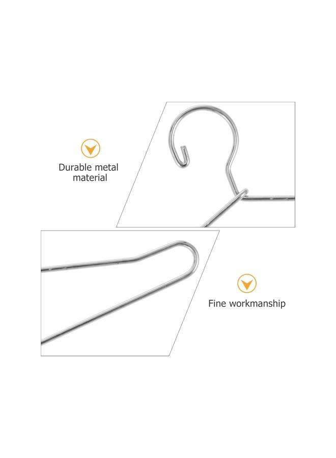 20 Pcs Doll Clothes Hanger Metal Doll Outfit Hanger Wardrobe Doll Clothes Accessories Wire Hangers,Clothes Hanger,Coat Hanger,Metal Hangers for Doll Clothes Gown Dress Outfit 65mm Golden  - Image 3