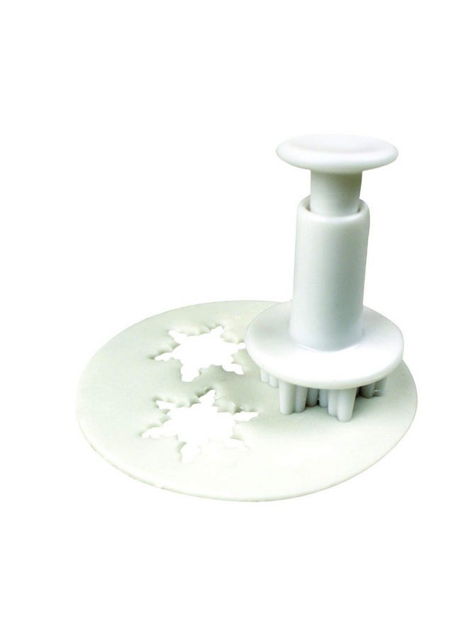 PME Mini Set Of 3 Snowflake Plunger Cutter, Standard, White  - Image 4