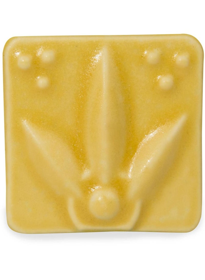 Amaco Satin Matte Glaze SM-63 Yellow High Fire for Pottery and Ceramic - Image 1