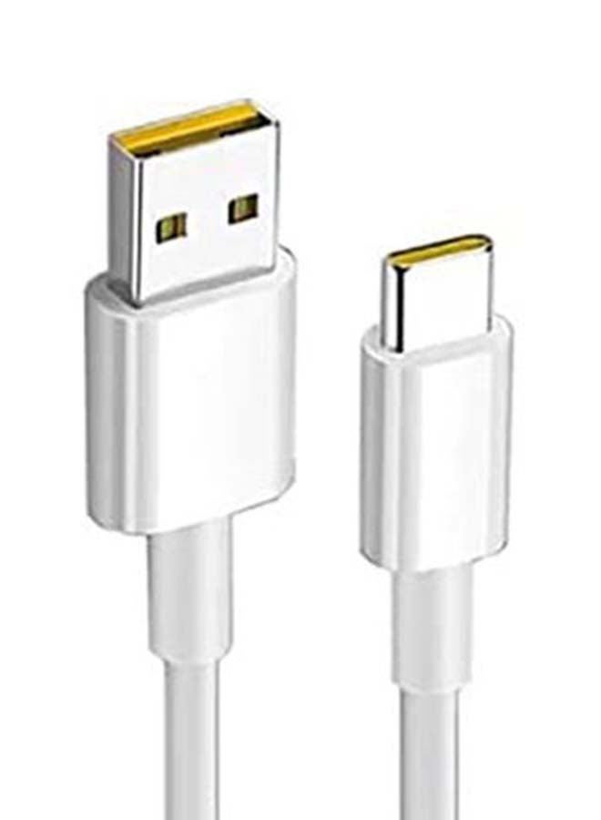 أوبو منفذ Type C لشحن فائق بتقنية VOOC وقدرة 65 وات أبيض - Image 3