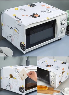 FALMER 1pc Pocket Design Microwave Cover, Waterproof, Dustproof and Stainproof 85*35cm  - Image 1