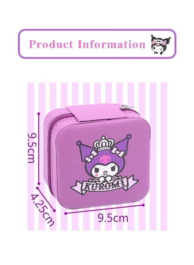 36PCS Charm Bracelet Making Kit, Girls Beads for Jewelry Making Kit, with Jewelry Box, for DIY Craft Jewelry Gift, For 7-14 Year Old Girl（Purple） - Image 2