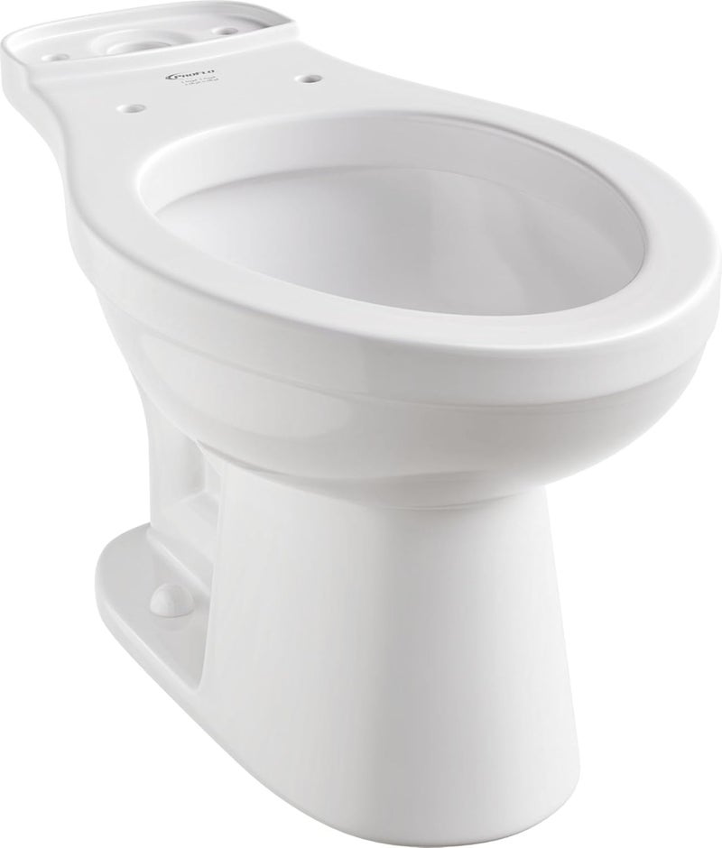 PROFLO PF1401T Jerritt Elongated Toilet Bowl Only - White - Image 1