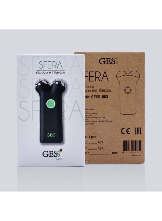 GESS Sfera Microcurrent Facial Device, Face Lifting & Skin Tightening Massager, Rechargeable Anti-Aging Face Care Device, 4 Modes - Image 2
