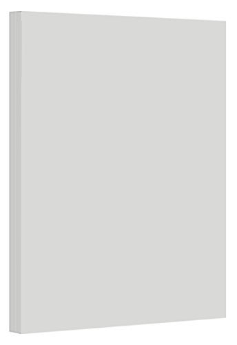 S Superfine Printing Gray Pastel Color Card Stock Paper, 67lb Cover Medium Weight Cardstock, for Arts & Crafts, Coloring, Announcements, Stationary Printing at School, Office, Home | 8.5 x 11 | 50 Sheets Per Pack - Image 1