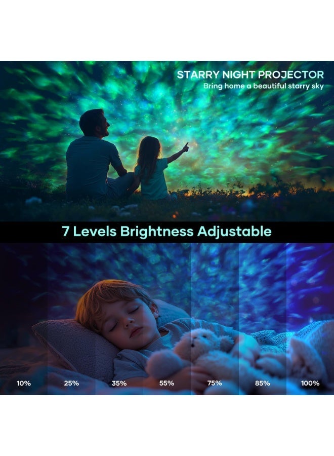 OSHIMA Starry Sky Projector LED, Galaxy Projector for Gift Party, Light Projectors with Remote Control, Star Projector Children with 16 Lighting Effects, LED Projectors Night Light Children's Room - Image 5