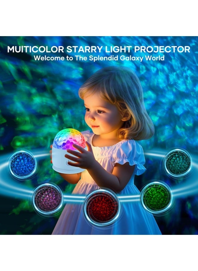 OSHIMA Starry Sky Projector LED, Galaxy Projector for Gift Party, Light Projectors with Remote Control, Star Projector Children with 16 Lighting Effects, LED Projectors Night Light Children's Room - Image 4