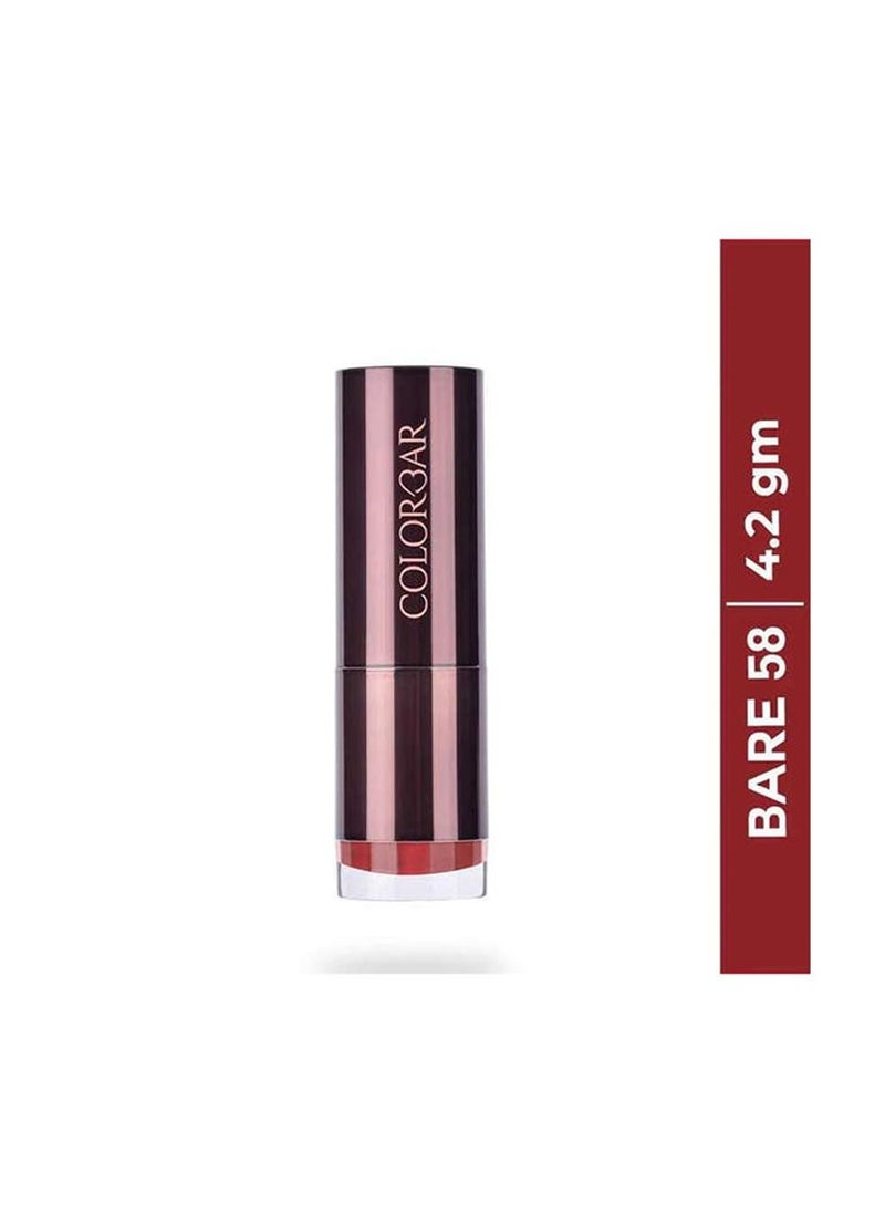 Velvet Matte Lipstick, Bare, 4.2g | Creamy matte finish | High Pigmented Formula | Lasts upto 5 Hours | Smudgeproof - pzsku/Z09AC3EBF341AF604451CZ/45/1741159005/6b9d21ea-7a9e-4bce-8395-b72bfc897aaa