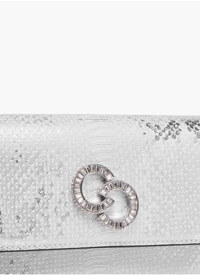 Celeste - Women's Animal Textured Crossbody Bag with Detachable Strap Ramadan Collection - Image 1
