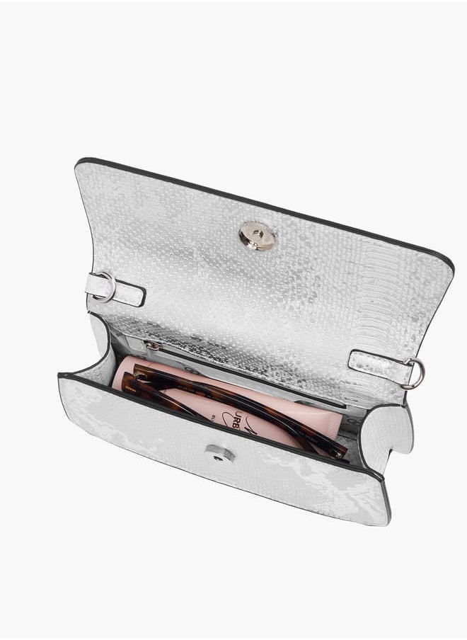 Celeste - Women's Animal Textured Crossbody Bag with Detachable Strap Ramadan Collection - Image 1