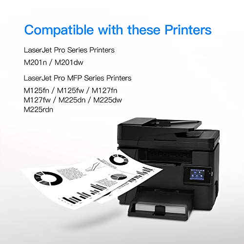 LxTek Compatible 83X Toner Cartridge Replacement for HP 83X CF283X 83A CF283A Compatible with LaserJet Pro M201dw M201n M201 M125 M125nw M127fn M127fw M225dn M225dw Printers (4-Black, High-Yield) - Image 2