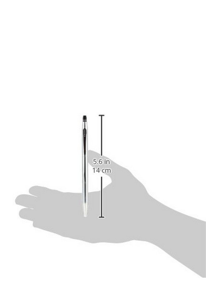 Cross Roller Ball Pen (Polished Chrome) - Image 3