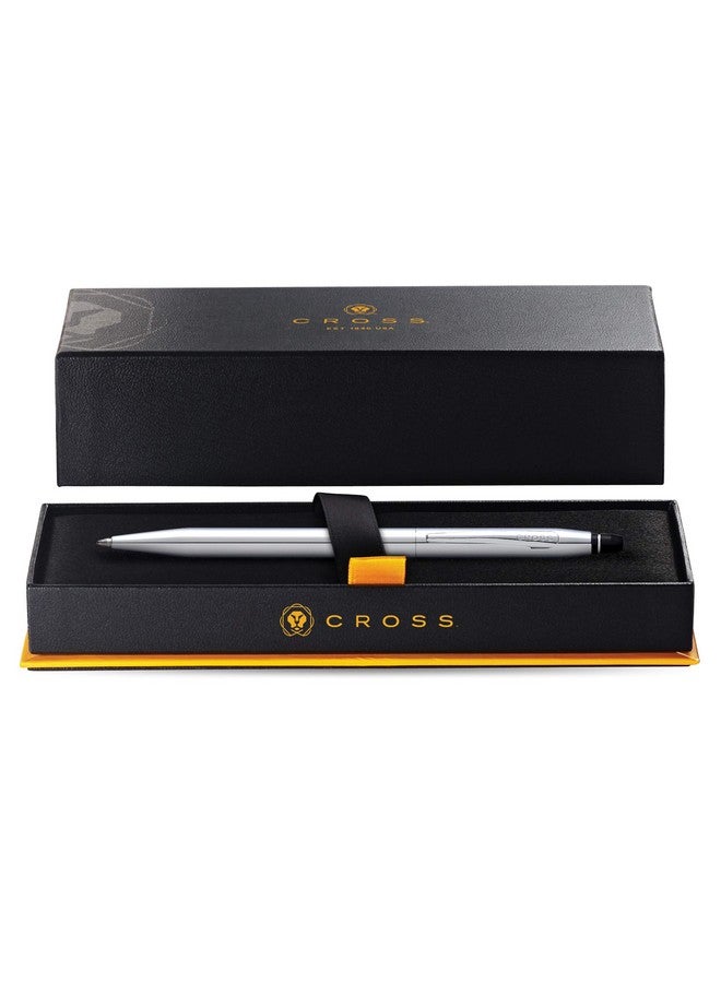 Cross Roller Ball Pen (Polished Chrome) - Image 4