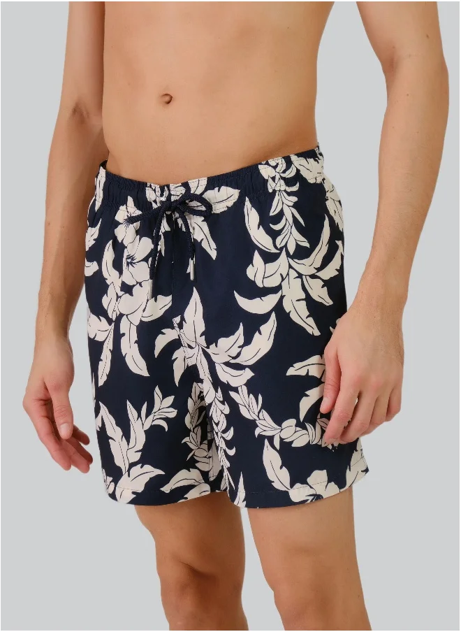 GANT Palm Lei Print Swim Shorts