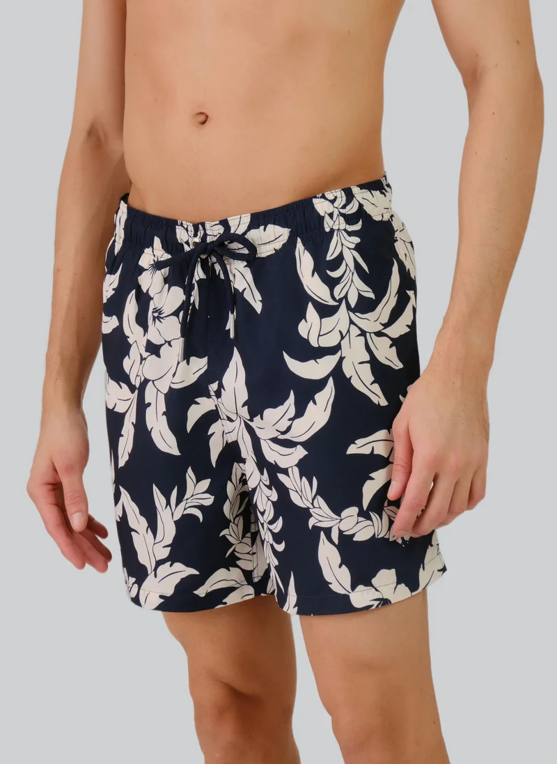 GANT Palm Lei Print Swim Shorts