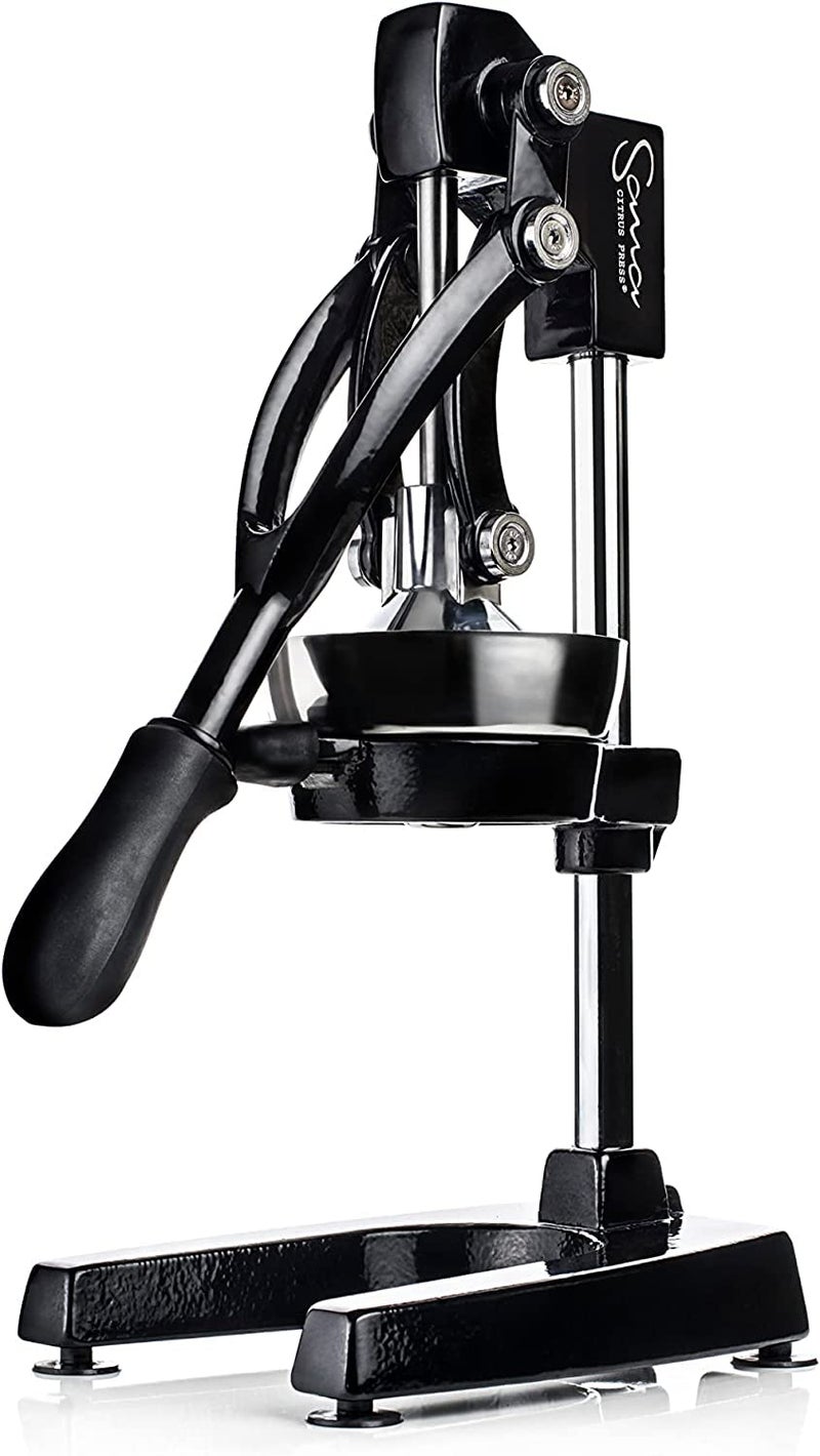 SANA SANA Commercial Citrus Press HeavyDuty Manual Press Juicer For All Types of Citrus Max Extraction Orange Lemon Lime and Pomegranate Squeezer 15 Year Warranty Black  - Image 3