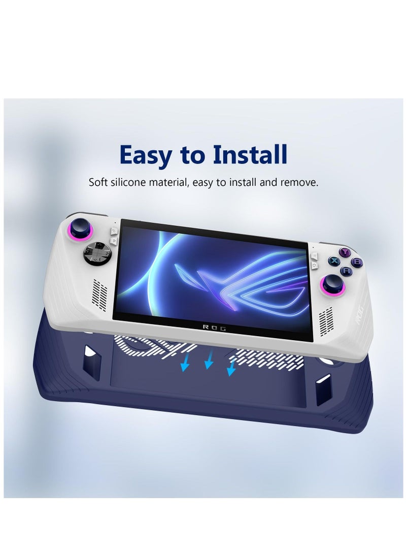 أسوس روج ally 2023 المحمولة لعبة كمبيوتر محمول سيليكون حماية كاملة - Image 5