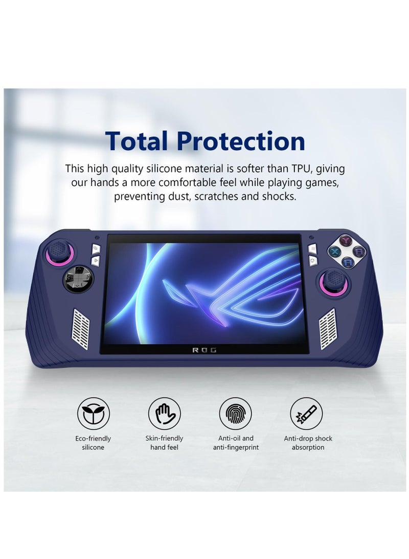 أسوس روج ally 2023 المحمولة لعبة كمبيوتر محمول سيليكون حماية كاملة - Image 2
