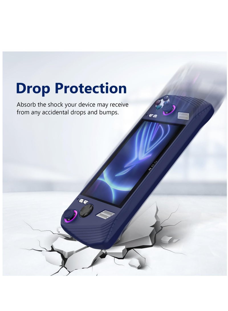 أسوس روج ally 2023 المحمولة لعبة كمبيوتر محمول سيليكون حماية كاملة - Image 4