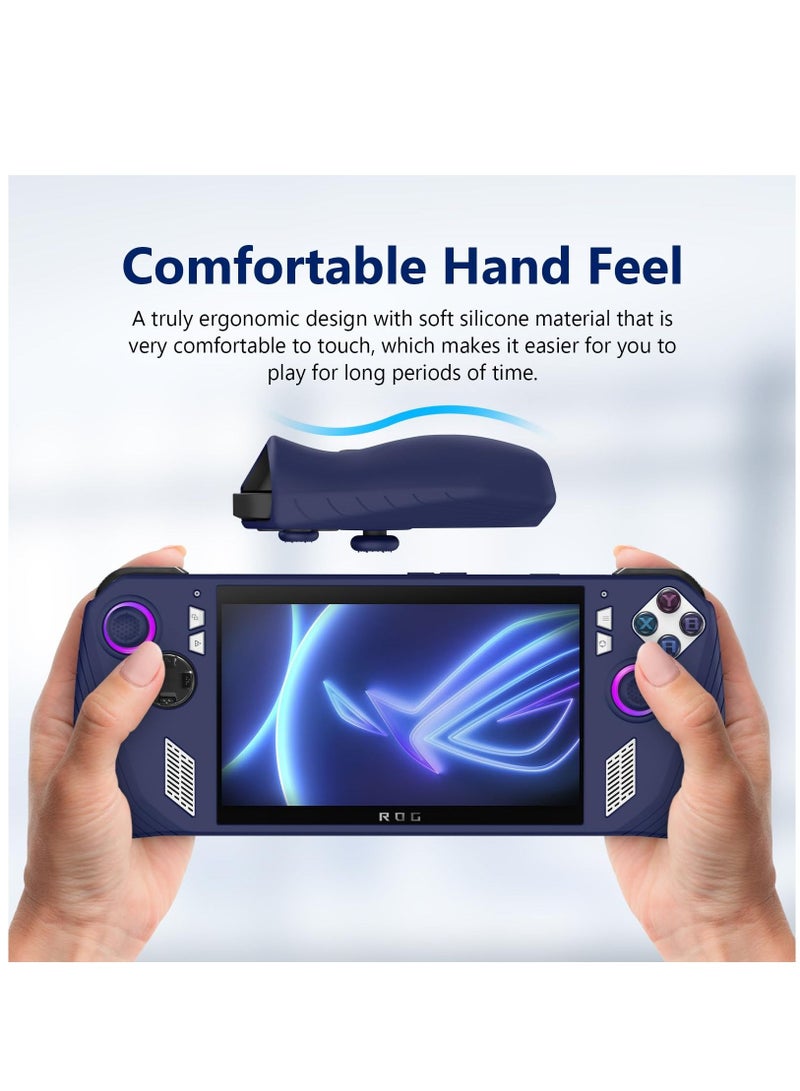 أسوس روج ally 2023 المحمولة لعبة كمبيوتر محمول سيليكون حماية كاملة - Image 3