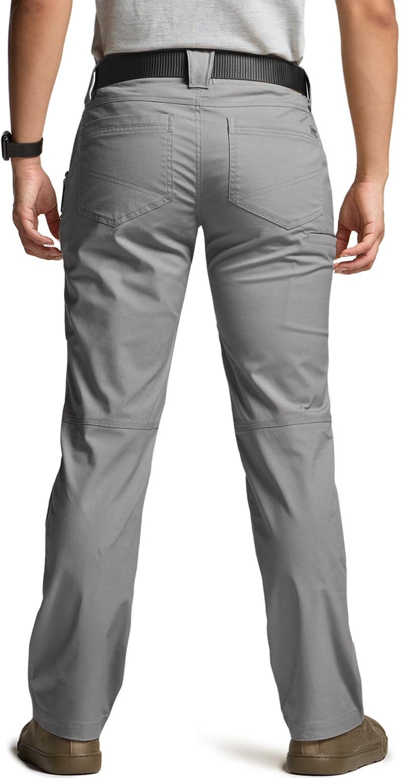CQR CLSX Women's Flex Stretch Tactical Pants, Outdoor Hiking Pants with Pockets, Water Resistant Ripstop Work Pants, Sub Rosa Stone, 6 - Image 2