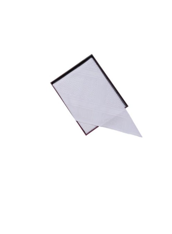 Ameral White Men's Shemagh - Image 4