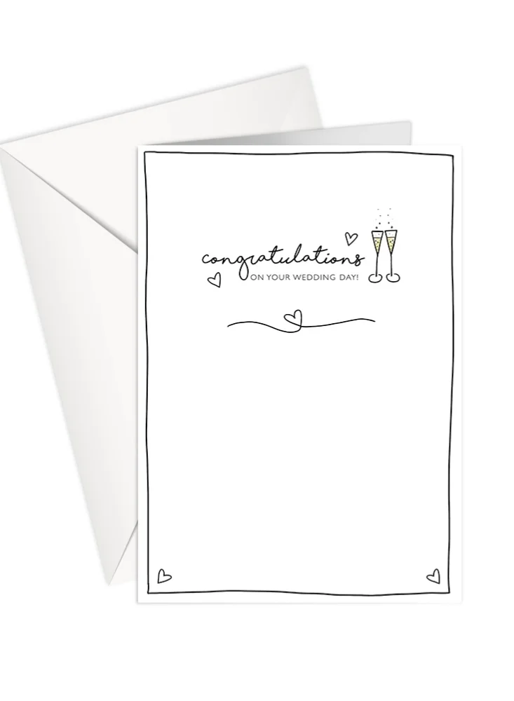 Share The Love Congratulations On Wedding - Greeting Card