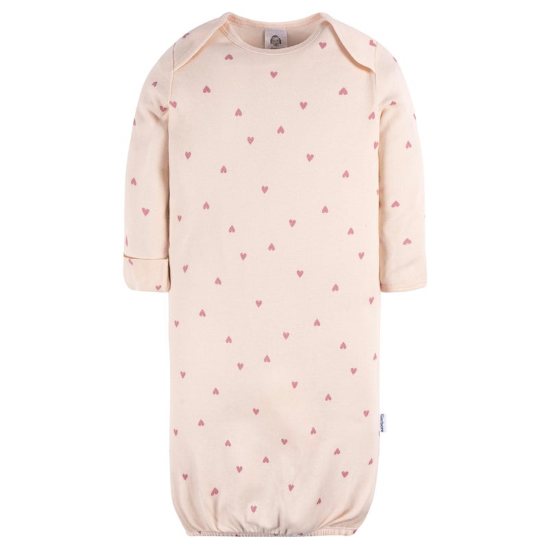 GerberBaby Girls4-Pack Sleeper GownMamas MiniNewborn - Image 3